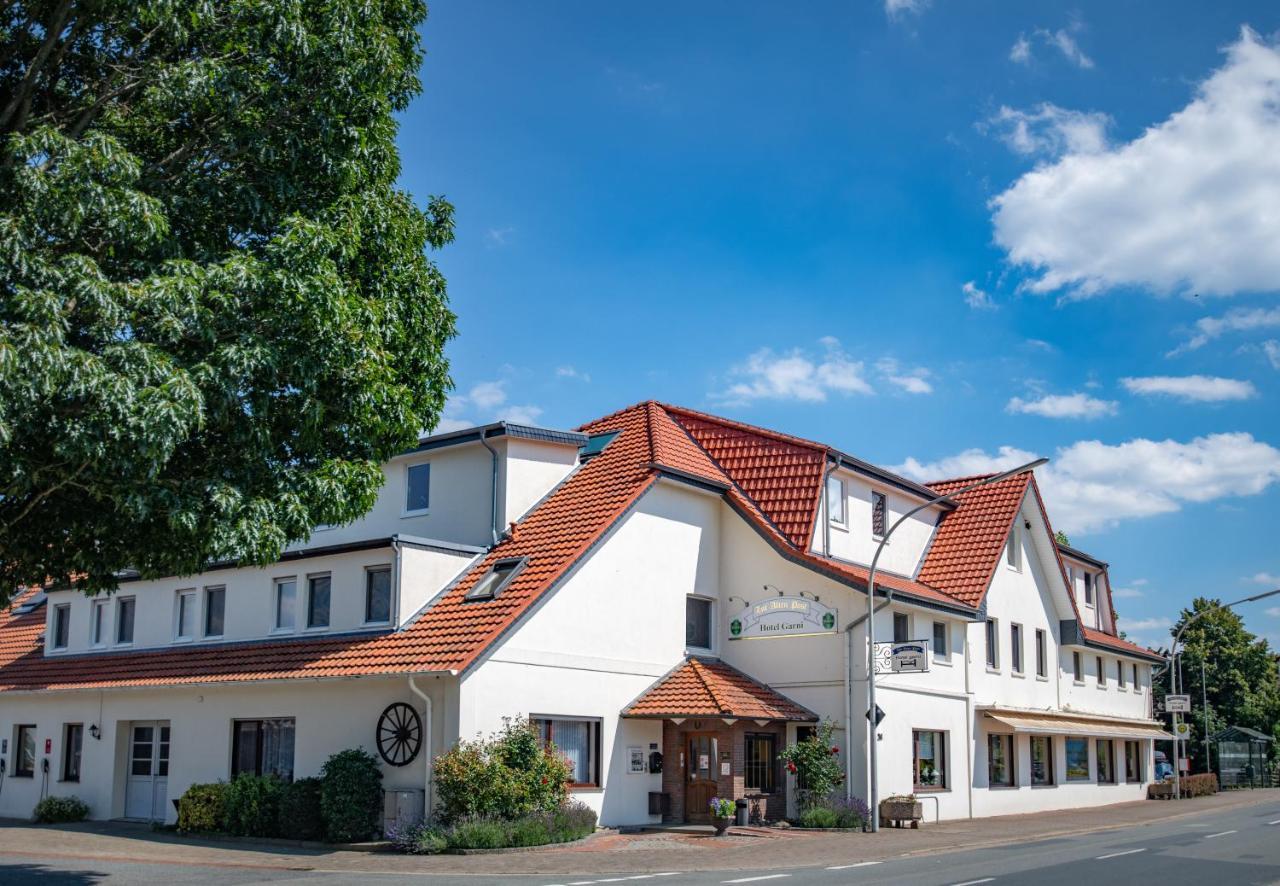 Hotel Garni Zur Alten Post Lembruch Exterior foto
