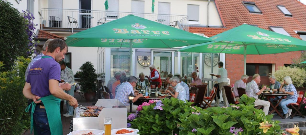 Hotel Garni Zur Alten Post Lembruch Exterior foto